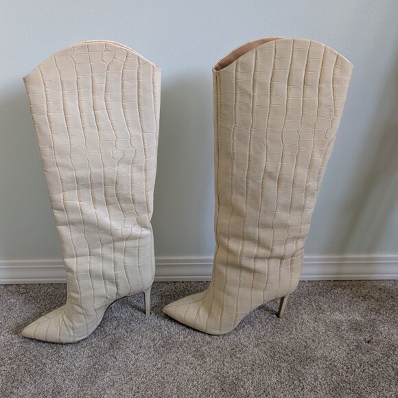 Schutz heeled boots size 6 - Picture 3 of 10